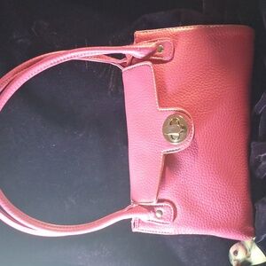 Barbie Pink"Whatever" Shoulder Bag w/ Silver Clasp